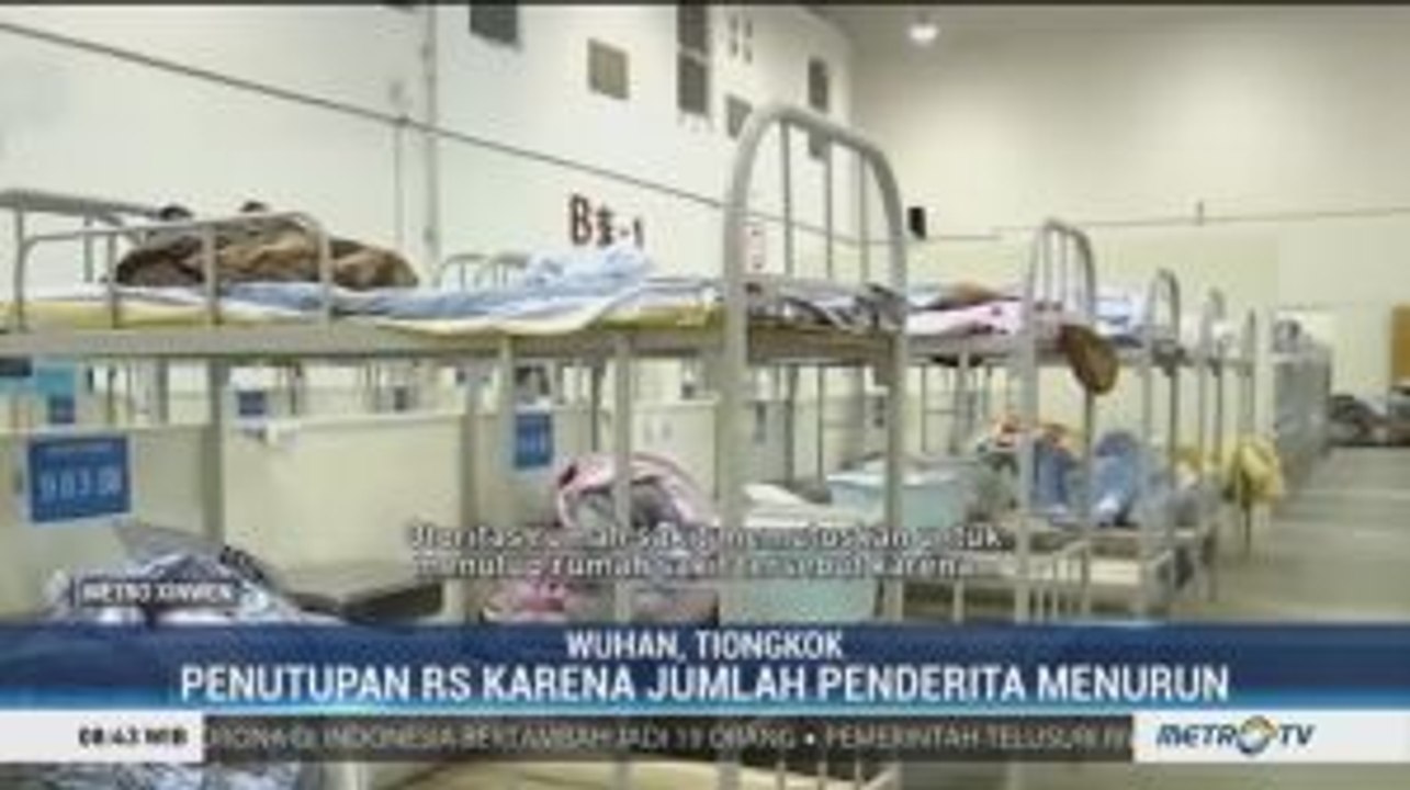 Jumlah Penderita Menurun, RS Darurat Virus Corona di Wuhan Ditutup