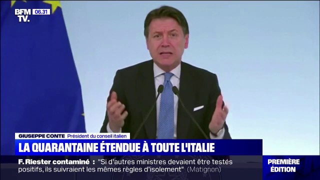 Coronavirus: tous les Italiens sont désormais invités à rester la maison