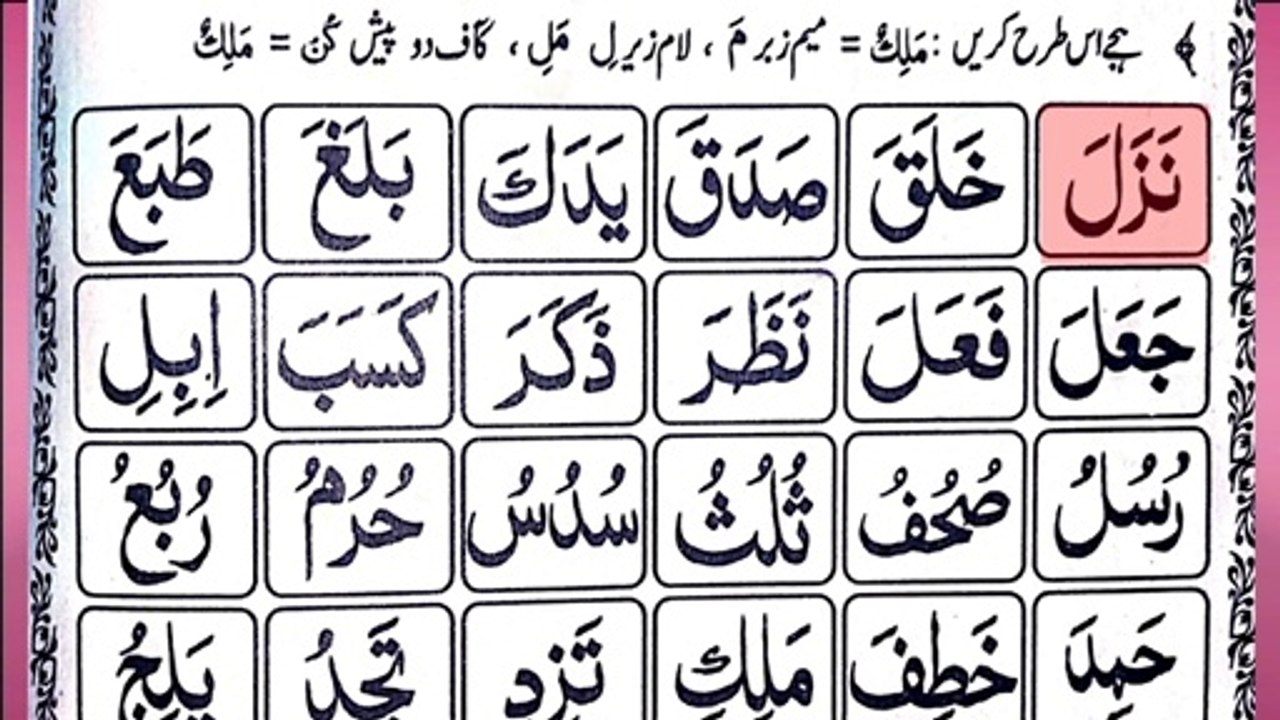 LEARN Quran Online Lesson Number 6 part 1 (Madani-Qaida)
