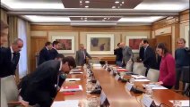 El Ministerio de Sanidad publica un vídeo musical de Sánchez presidiendo la reunión del coronavirus