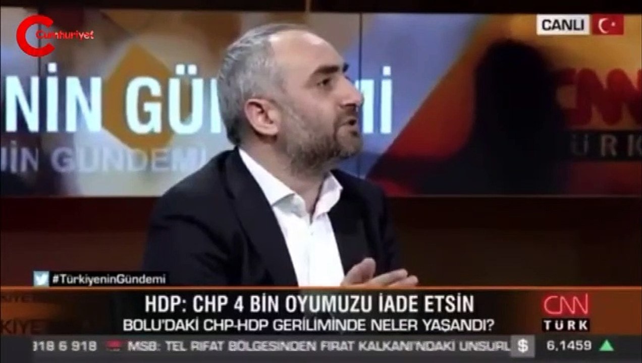 İsmail Saymaz ile Doğu Perinçek canlı yayında birbirine girdi!