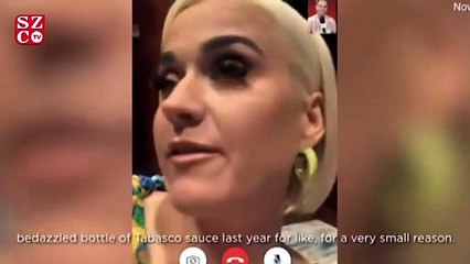Katy Perry'nin hamileyken aşerdiği tek şey acı sosmuş