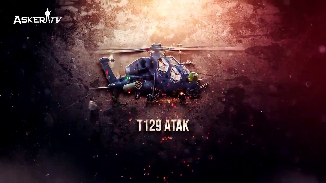 T129 ATAK Attack Helicopter