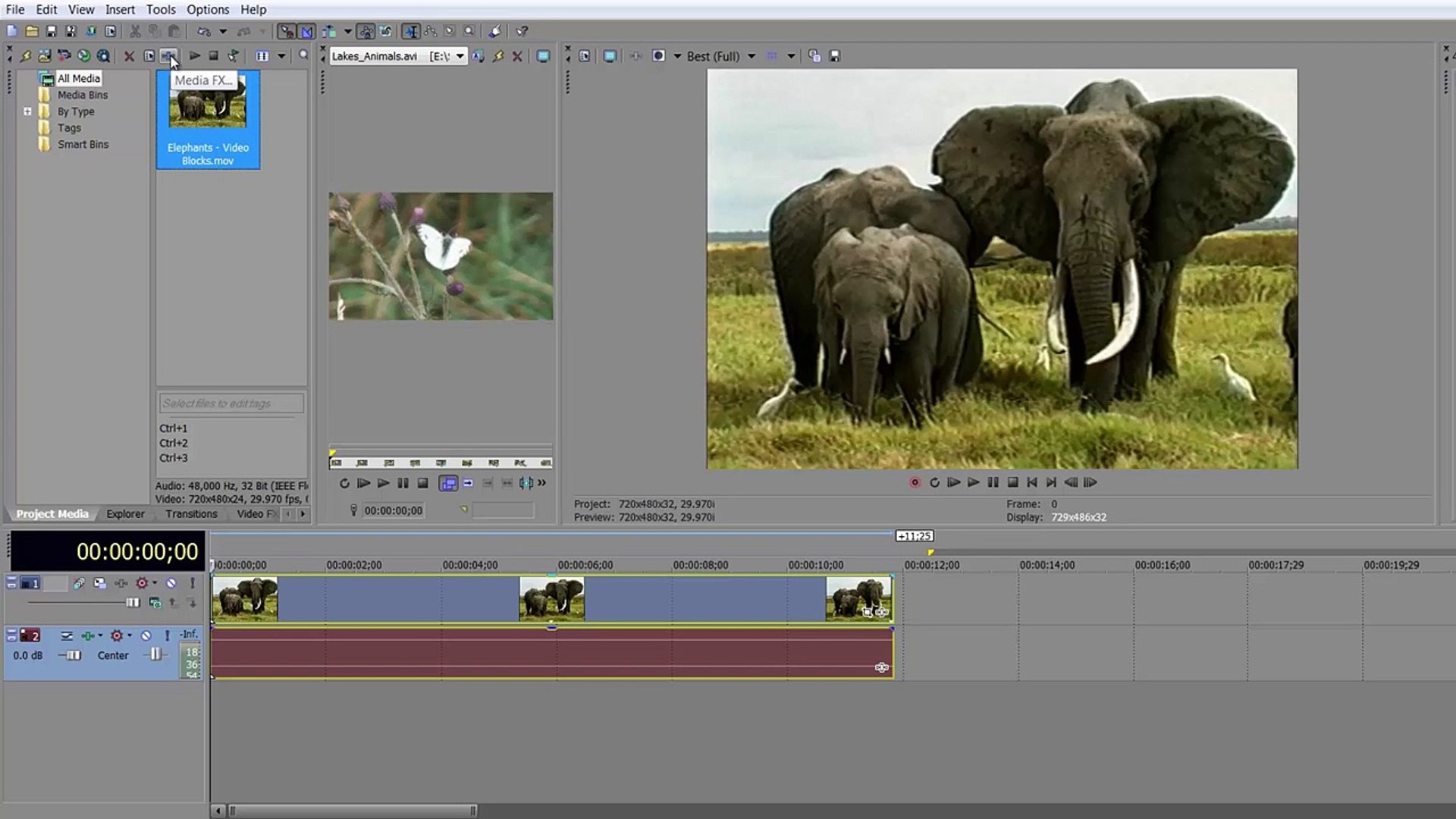 sony vegas stabilize