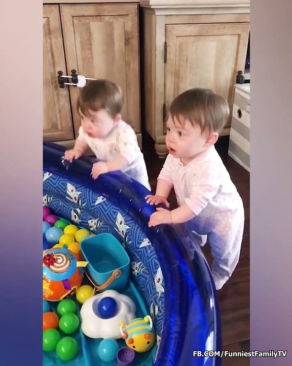 Funny Baby Twins And Triplets Run The World