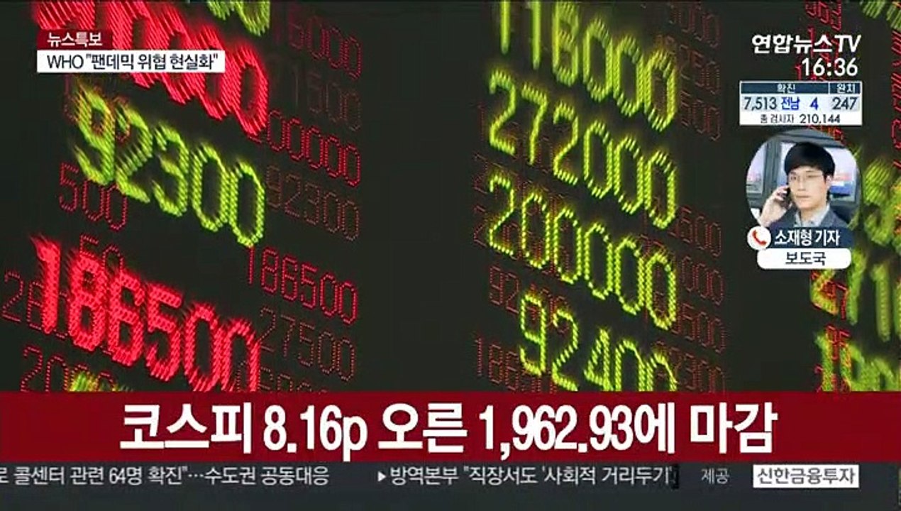 美 증시 폭락에도…코스피 반등 성공
