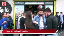 Taksim’de tacize uğradığını iddia eden genç kız sinir krizi geçirdi