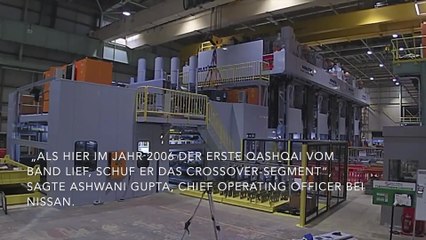 Nissan eröffnet neues Presswerk in Sunderland