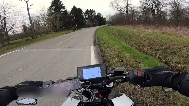 Route des barrages (N589) - une collision évitée de justesse