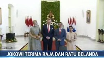 Jokowi Terima Kunjungan Raja dan Ratu Belanda