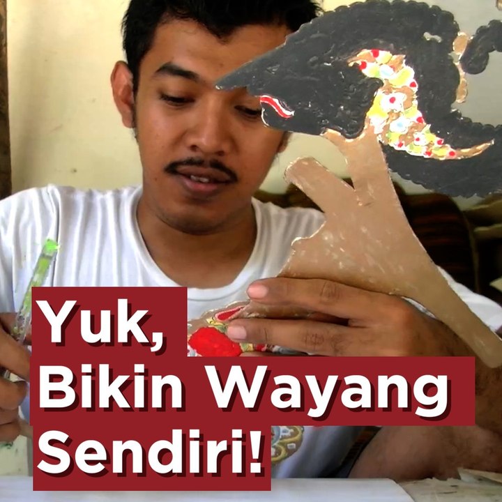 Yuk Bikin Wayang Sendiri