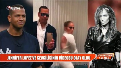Jennifer Lopez'in sevgilisinin videosu olay oldu