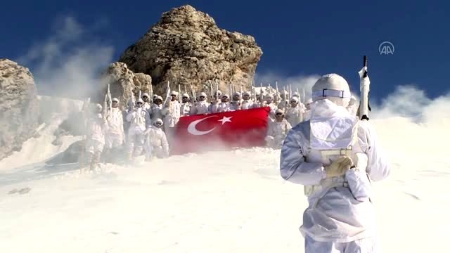 Dağların aslanları, dosta güven, düşmana korku veriyor