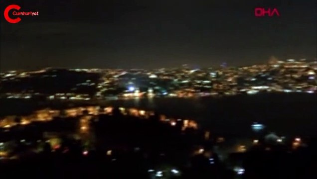Süper Ay İstanbul'dan böyle görüntülendi