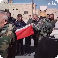 Download Video: هكذا يشيع النظام الفقراء من جنوده..تشييع المجند أحمد ماجد تيت من قرية بيانون بريف حلب الشمالي- سوريا