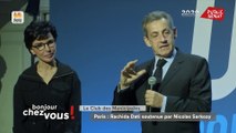Paris : Rachida Dati soutenue par Nicolas Sarkozy
