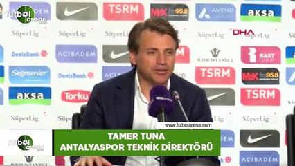 Tamer Tuna: "Oyun için kendimizi eleştirebiliriz ama 1 puan iyi"