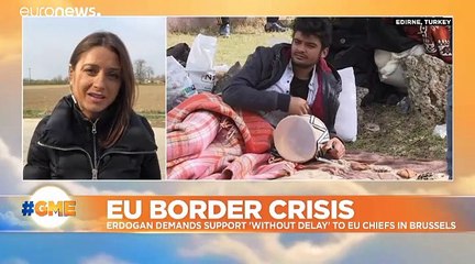 Erdogan demands EU chiefs in Brussels support Turkey 'without delay'