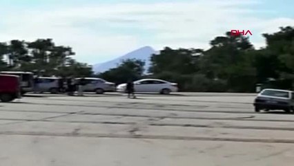 ANTALYA Drift atan sürücünün ehliyetine el konuldu