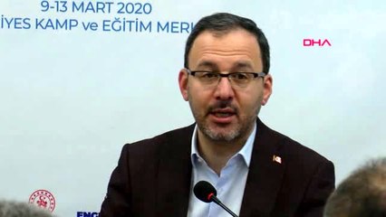 SPOR Bakan Kasapoğlu'ndan 'koronavirüs' açıklaması