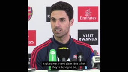 Arteta has "clear idea" for tackling former club Man City