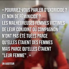 Uxoricide ou Féminicide ? Laélia Véron