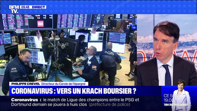 Coronavirus: vers un krach boursier ? - 10/03