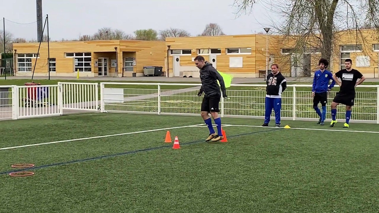 09 mars 2020 séance d'entrainement  parcours effectué par José