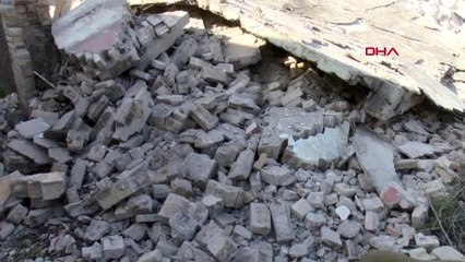 ADANA Bulvar çalışması için 10 yıl önce boşlatılan tek katlı bina çöktü