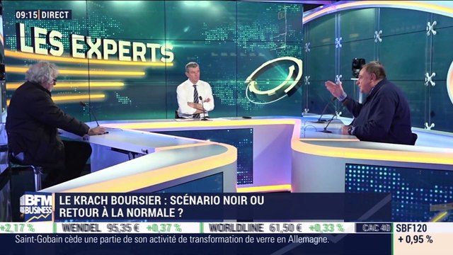 Les Experts : le krach boursier, scénario noir ou retour à la normale ? - 10/03