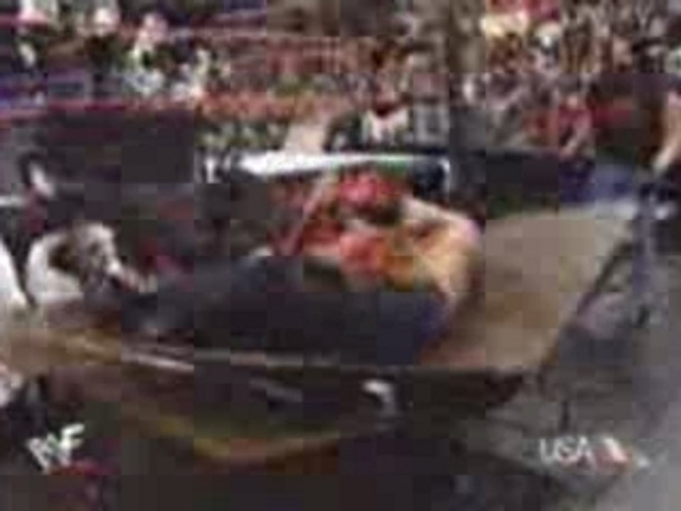 Jeff & Matt Hardy go Through Tables