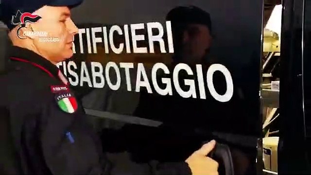 Reggio Calabria, Platì - Yrovato in possesso di tritolo (10.03.20)