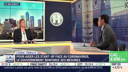 Cédric O (Secrétaire d'Etat chargé du Numérique) : Quel est l'impact du coronavirus pour les startups et les PME ? - 10/03
