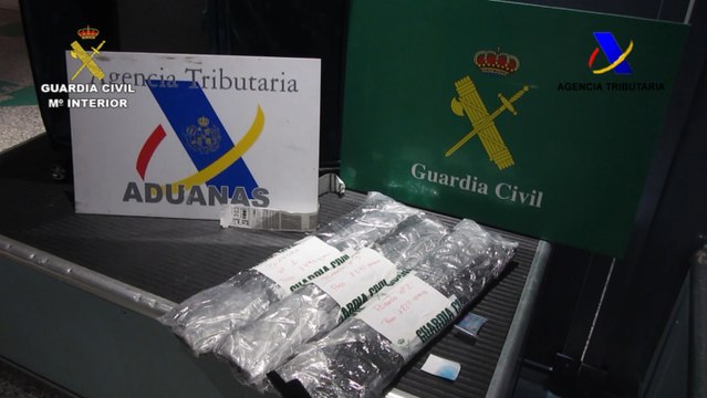 Detenido por ocultar cocaína entre sus pertenencias