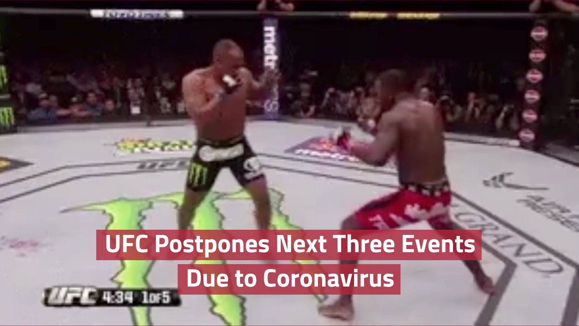 UFC Postpones Events