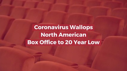 Coronavirus Is Destroying The Box Office