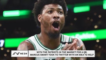 Marcus Smart, Danny Ainge Discuss Patriots QB Situation On Twitter