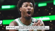 Marcus Smart, Danny Ainge Discuss Patriots QB Situation On Twitter