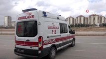 Riskli hasta taşıyan ambulanslar böyle dezenfekte ediliyor