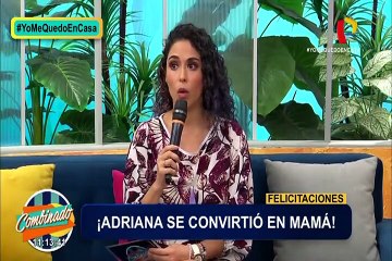 ¡Ya es mamá! En exclusiva, Adriana Quevedo nos presenta a su hijo