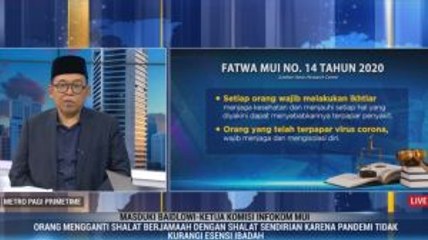 Penjelasan MUI soal Fatwa untuk Antisipasi Covid-19