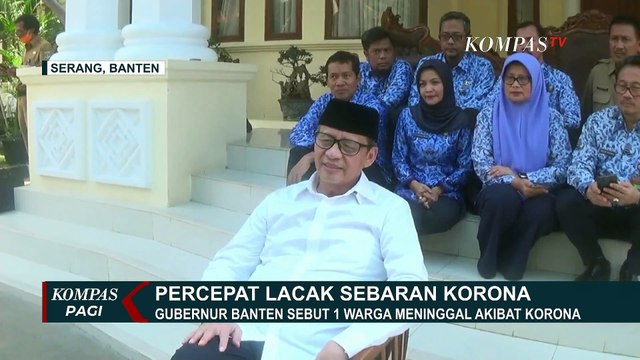 Gubernur Banten: Satu Pasien Positif Corona Meninggal Dunia