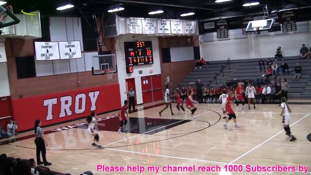 Mater Dei Monarchs vs Troy Lady Warriors 12-5-19 Troy Tournament Girls Basketball Highlights