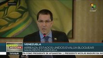 Canciller de Venezuela denuncia nuevas amenazas de EE.UU.