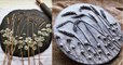 Klever, l’artiste qui réalise des moulages de fleurs et de feuille d’arbres à partir de plâtre