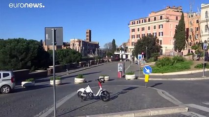 Estado de quarentena é a nova realidade em Itália