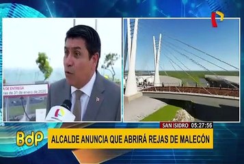 San Isidro: rejas en Puente de la Amistad serán retiradas después de culminarse obras