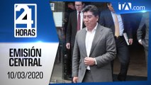 Noticias Ecuador: Noticiero 24 Horas, 10/03/2020 (Emisión Central)