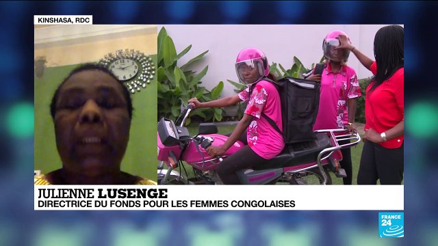 Julienne Lusenge sur France 24: Les femmes congolaises sont victimes de toute sorte de violences
