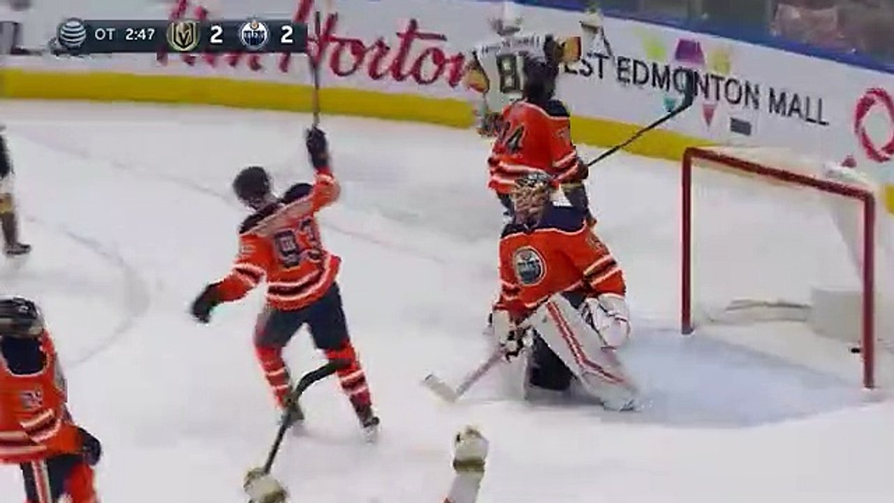 Shea Theodore blasts OT winner for Vegas